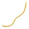 14k Yellow Gold 7 1/4 inch Rolo Chain Bracelet